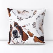 Make Your Own Basset Hound Pillows