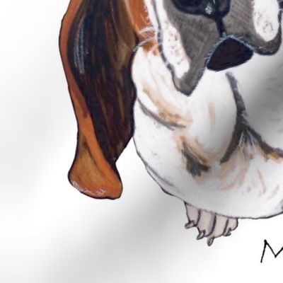 Make Your Own Basset Hound Pillows