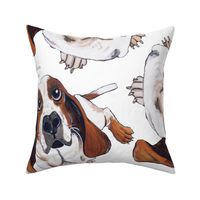 Make Your Own Basset Hound Pillows