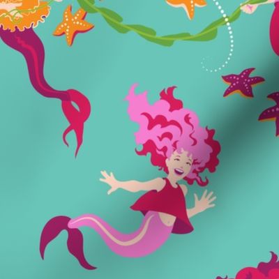 Mermaid School Recess!