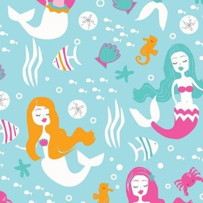 Mermaids and Sea Friends