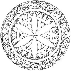 Color Your Own Mandala