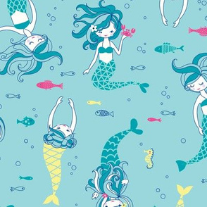 Turq Mermaids-ch