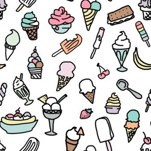 Ice Cream Doodles