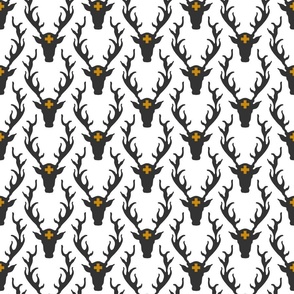 deer head grey