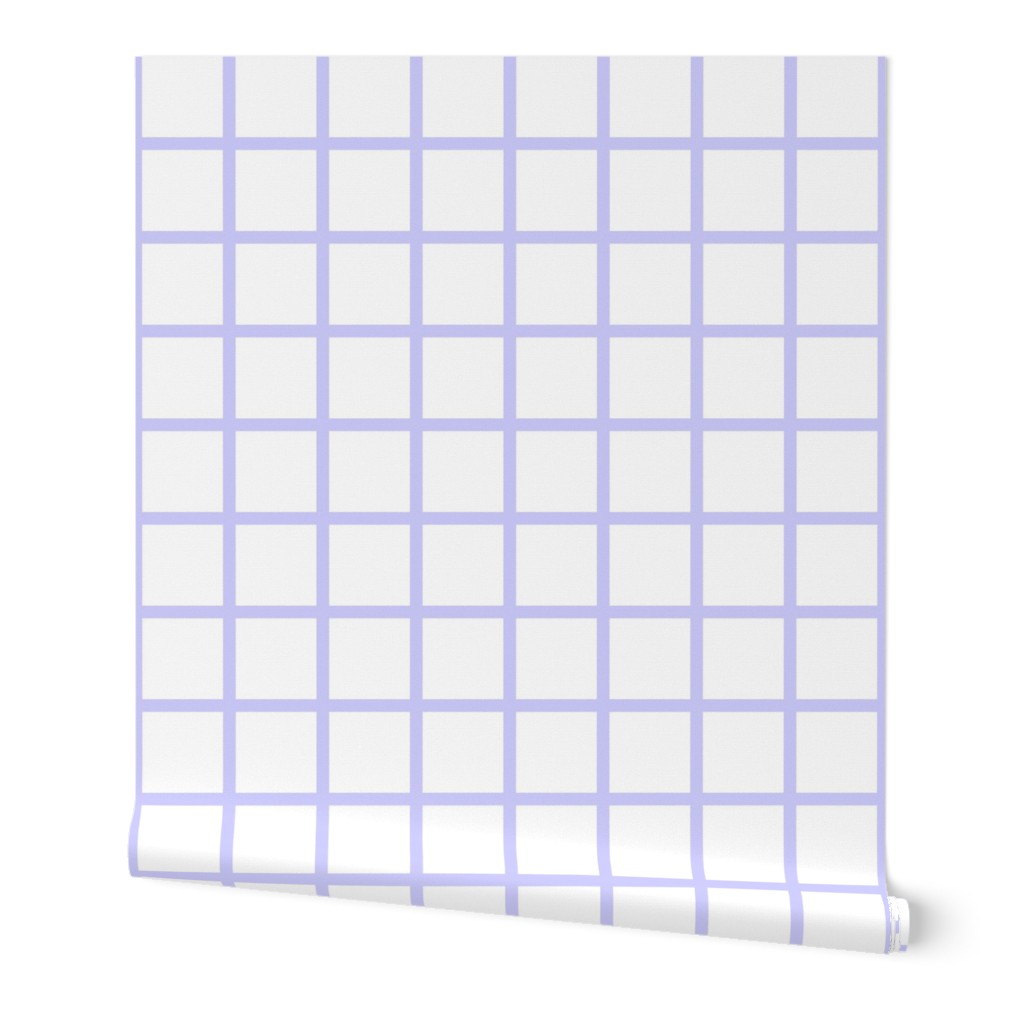 Grid Purple on White