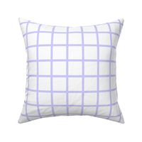 Grid Purple on White