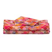 Hot Pink and Orange Decorative Moroccan Tiles