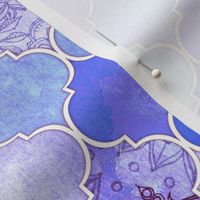 Purple and Lilac Decorative Moroccan Tiles