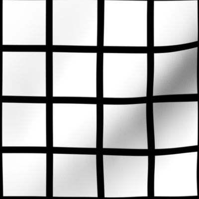 Grid Black on White