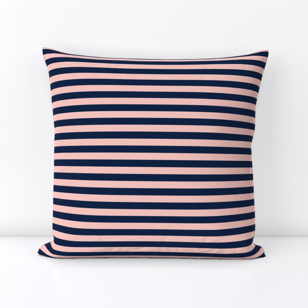 Pink & Navy Stripe // Briar Woods