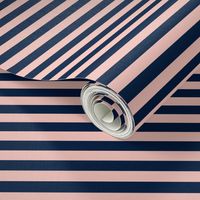 Pink & Navy Stripe // Briar Woods