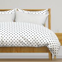 Marine Navy Blue Polkadots