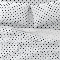 Marine Navy Blue Polkadots