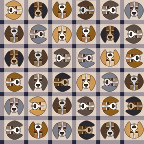 Beagle Buffalo Check - multidirectional