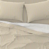 Gold and White Sailor Stripe