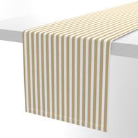 Gold and White Sailor Stripe