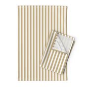 Gold and White Sailor Stripe