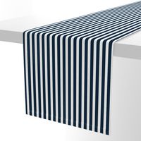 Navy and White Sailor Stripes