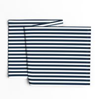 Navy and White Sailor Stripes