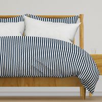 Navy and White Sailor Stripes