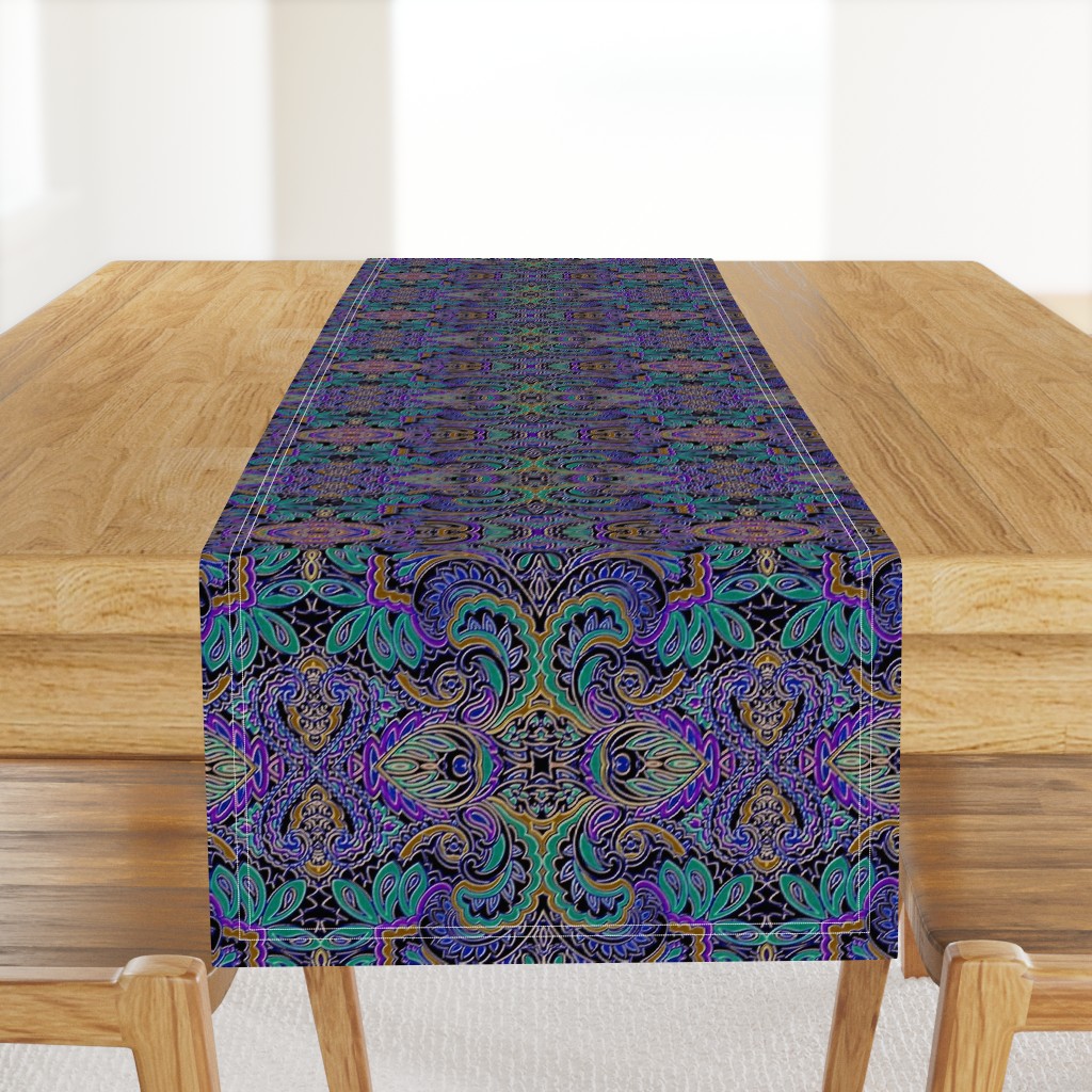 Peacock Paisley