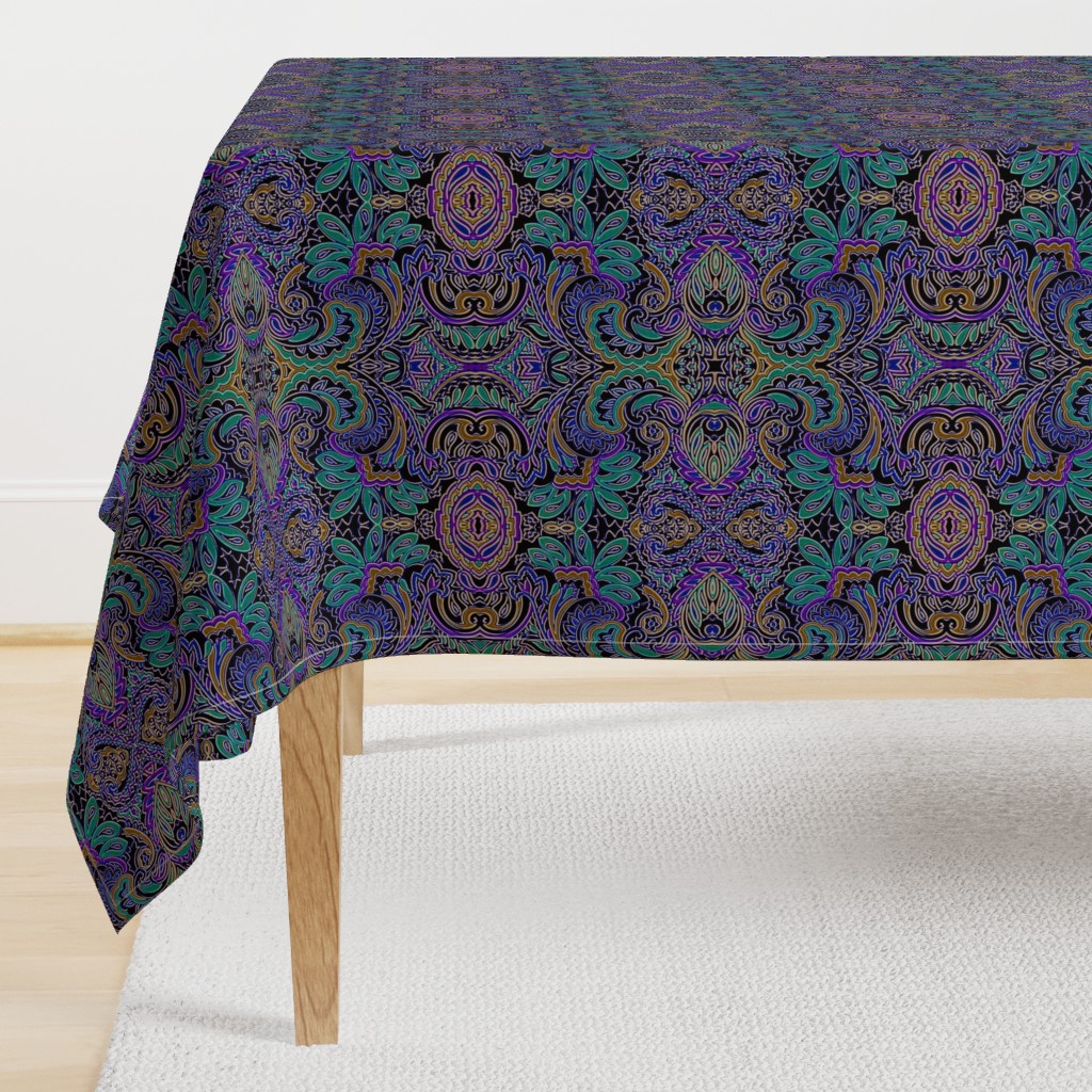 Peacock Paisley