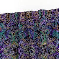 Peacock Paisley