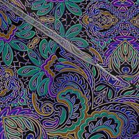 Peacock Paisley