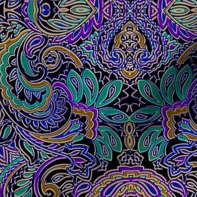 Peacock Paisley