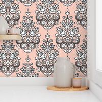 Santha damask ikat