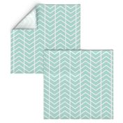 chevron stripe mint