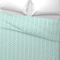 chevron stripe mint