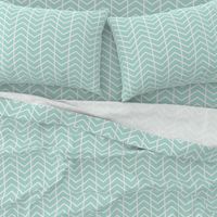 chevron stripe mint