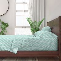 chevron stripe mint