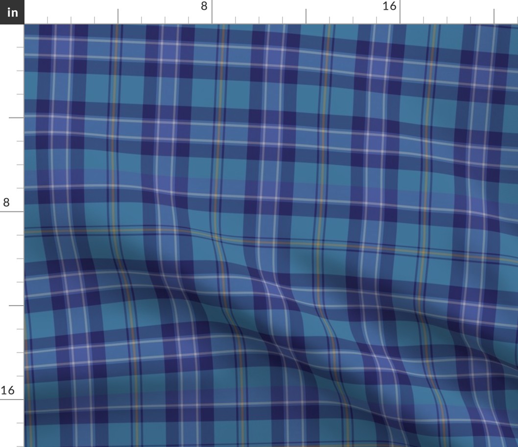 St. Andrews' Highland Games plaid I, 4"x10.25"