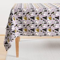 Smooth Fox Terrier Large Pastel Plaid 