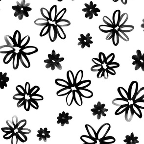 daisy – black white