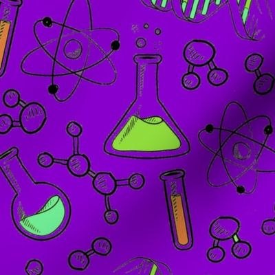 Science Lab Purple