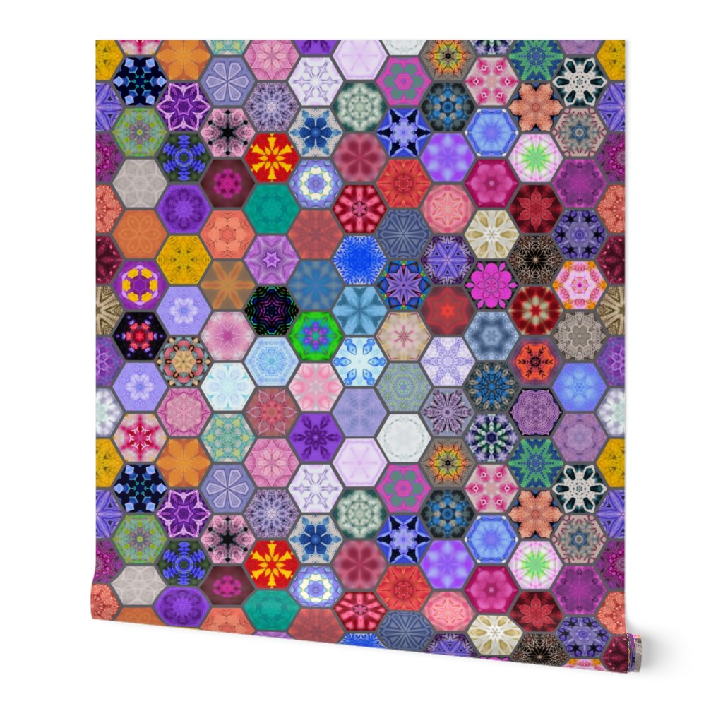 Snowcatcher Hexie Patchwork