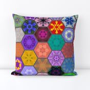 Snowcatcher Hexie Patchwork