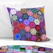 Snowcatcher Hexie Patchwork