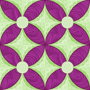 FlowerPattern-BerryLime