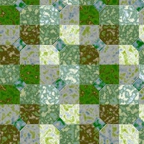 Bowtie Tiles, Green