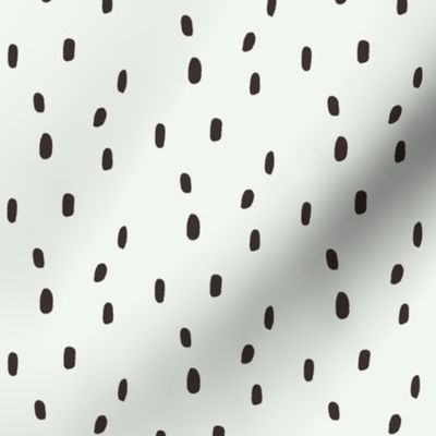 Painted dots-black and white1