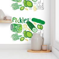 Pickles Pickles Pickles Tea Towel