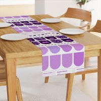 Banner/Bunting Kit - Purples