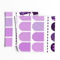 Banner/Bunting Kit - Purples