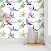 Origami Cranes - small