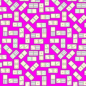 DominoTiles_Pink_Background